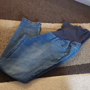 Maternity Indigo Blue Women's Denim Jeans